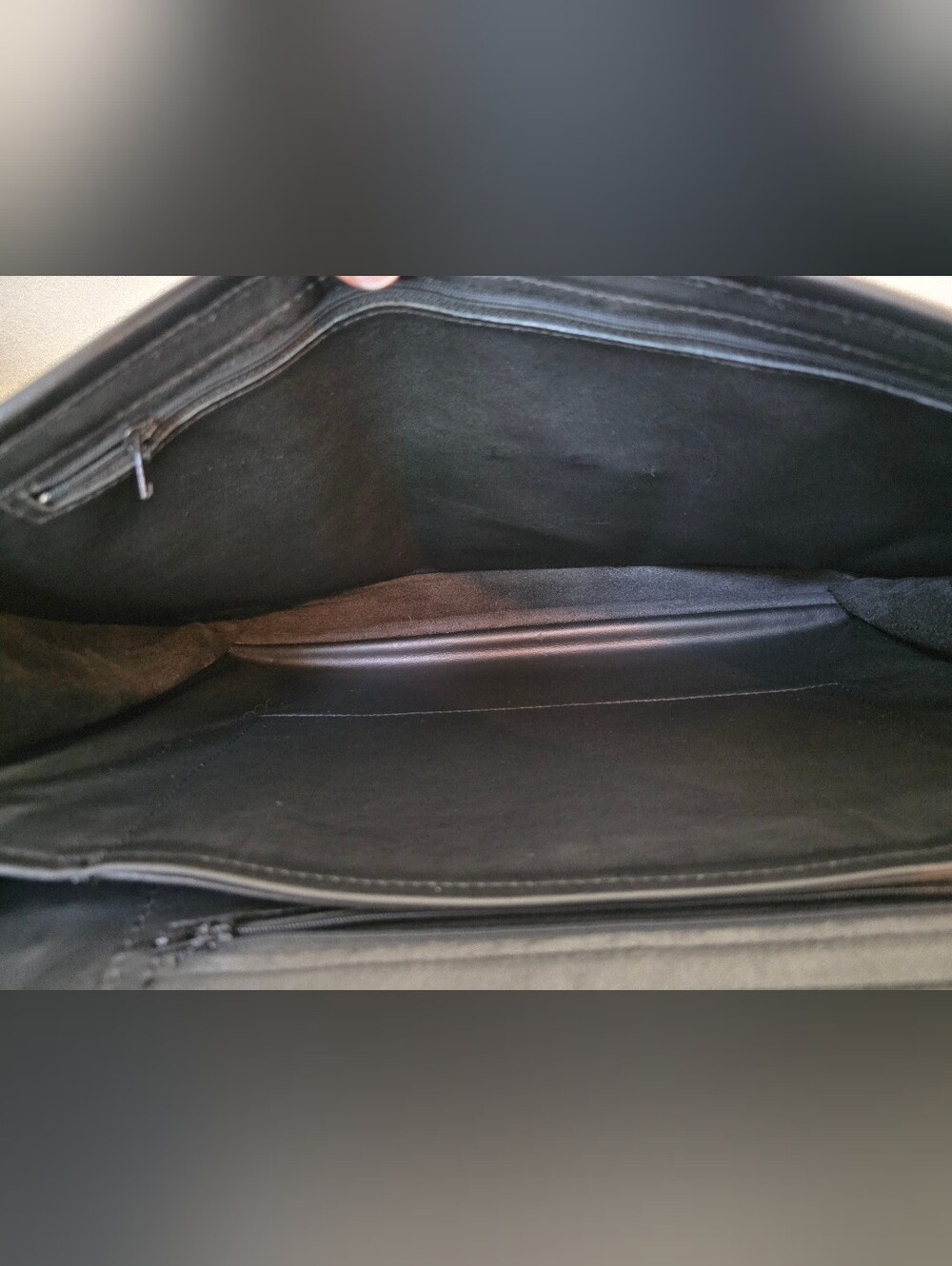 Vintage Roche Signed Calf Leather Briefcase Messenger Laptop Bag Y2K - Picture 12 of 14